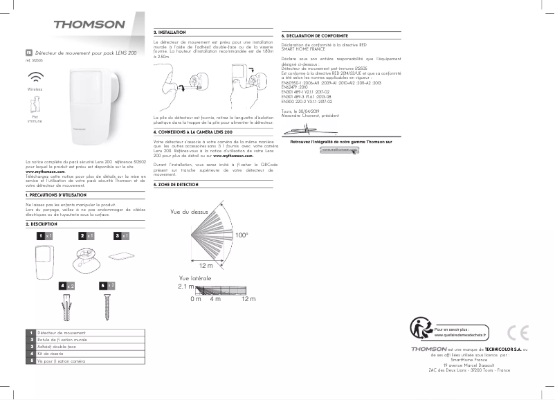 Image de la première page du manuel de l'appareil 512505