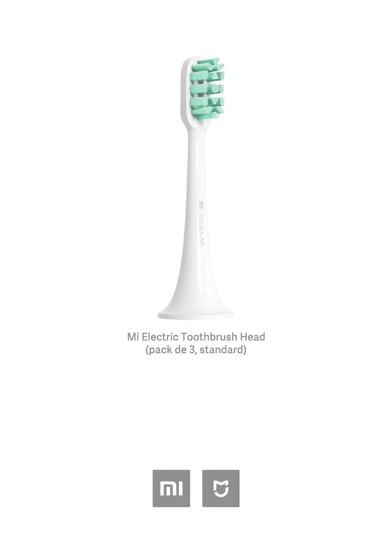 Page 1 de la notice Manuel utilisateur Xiaomi Mi Electric Toothbrush Head
