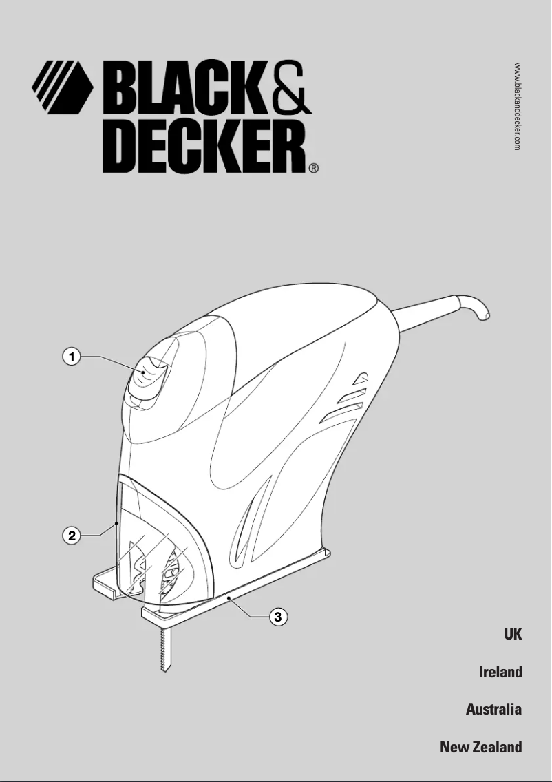 Page n°1 - Manuel utilisateur Black & Decker KS100K