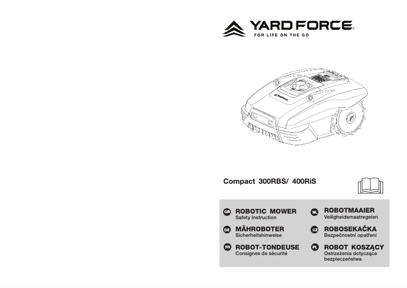 Page n°1 - Manuel utilisateur Yard Force Compact 400RiS