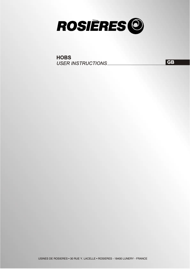 Imagen de la primera página del manual del dispositivo RTV 750 FRB ISR