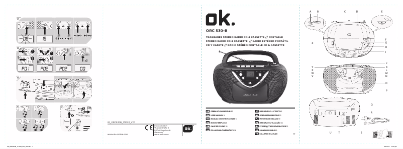 Image de la première page du manuel de l'appareil ORC 530-B