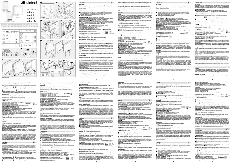 Image de la première page du manuel de l'appareil L 22 S