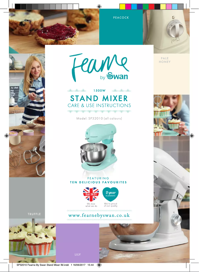 Image de la première page du manuel de l'appareil SP32010PKN