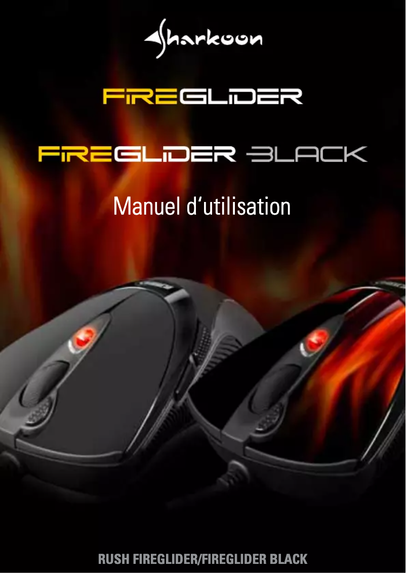 Página 1 del manual Manual de usuario Sharkoon FireGlider