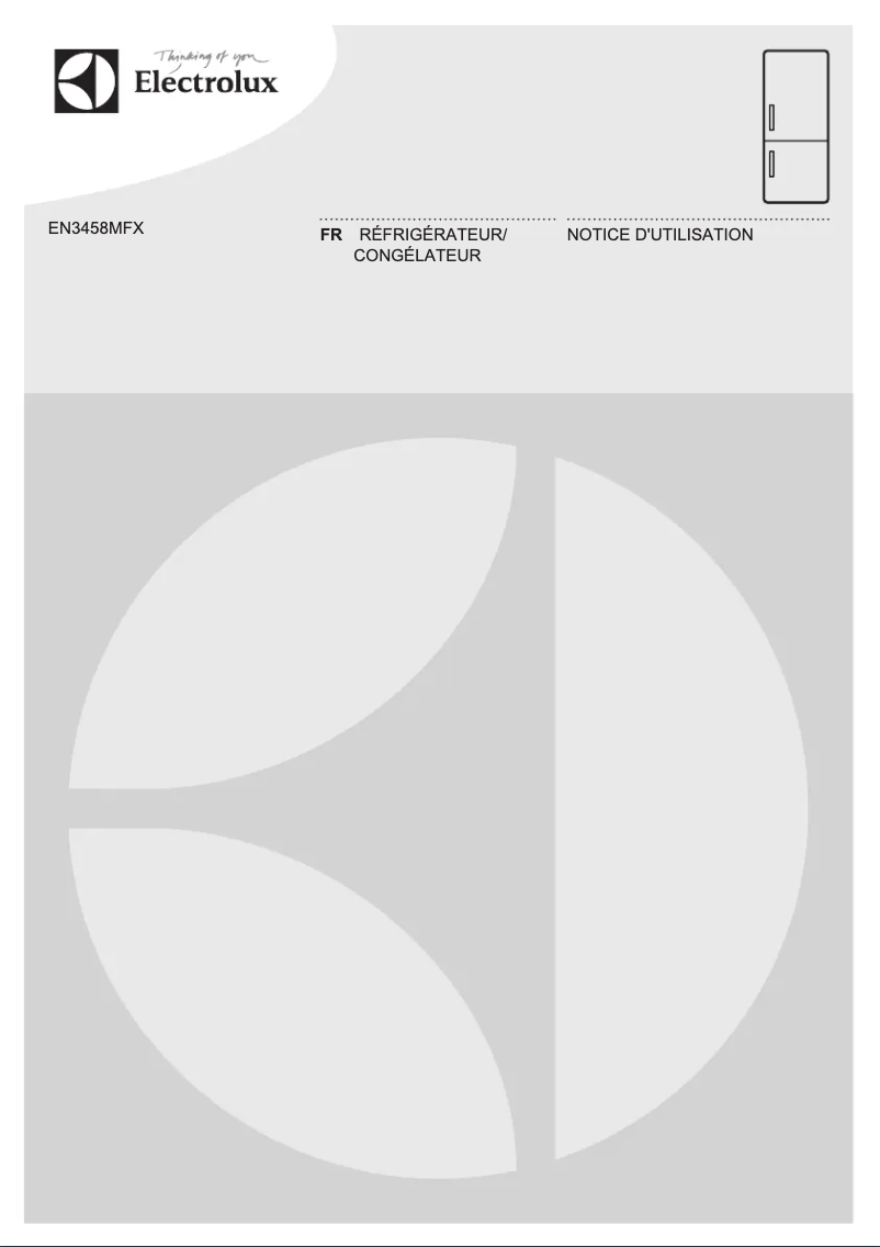 Image de la première page du manuel de l'appareil EN3458MFX