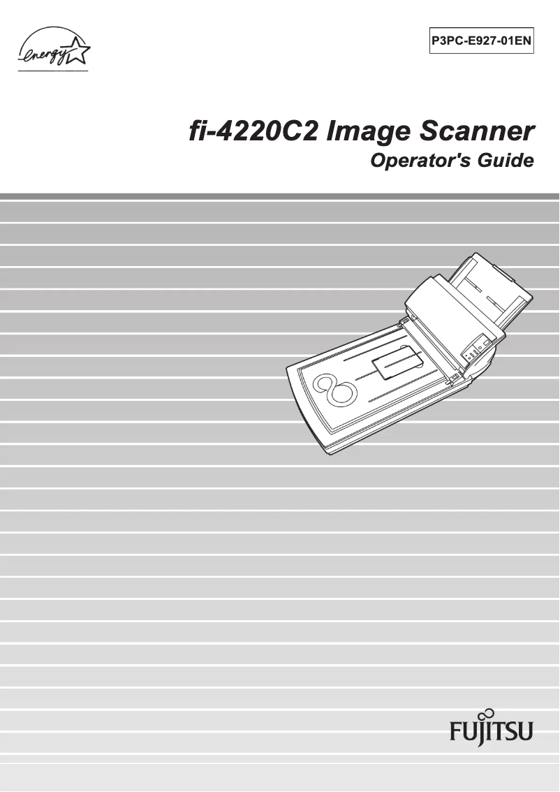 Page n°1 - Manuel utilisateur Fujitsu ScanPartner fi-4220C2