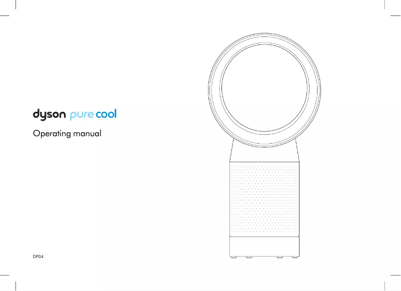 Image de la première page du manuel de l'appareil Pure Cool Desk