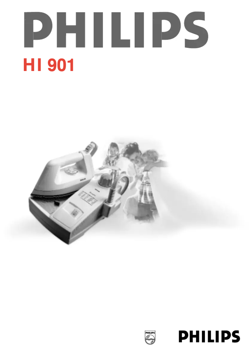 Page 1 of the manual User Manual Philips Provapor HI 901