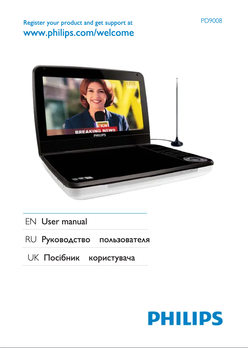 Imagen de la primera página del manual del dispositivo PD9008