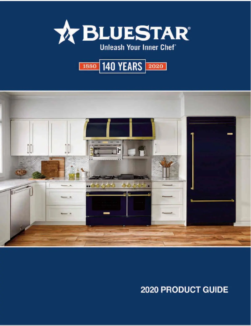 Page 1 de la notice Brochure BlueStar RNB606GCBV2