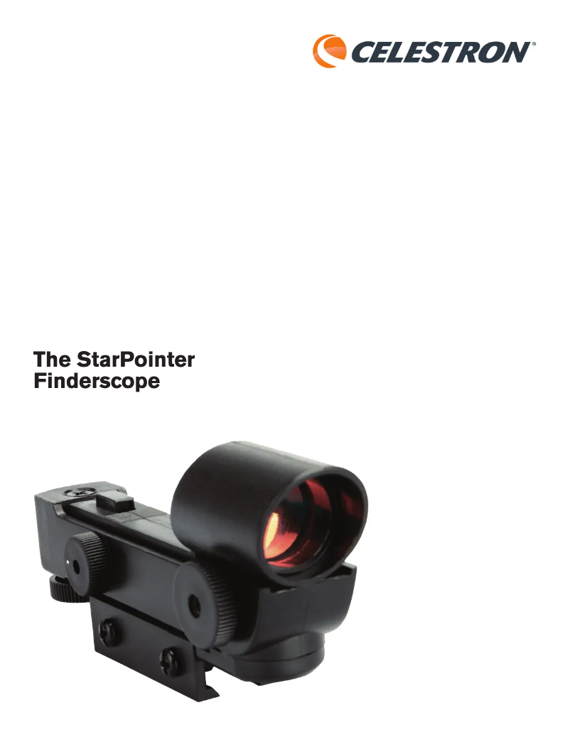 Image de la première page du manuel de l'appareil StarPointer Finderscope