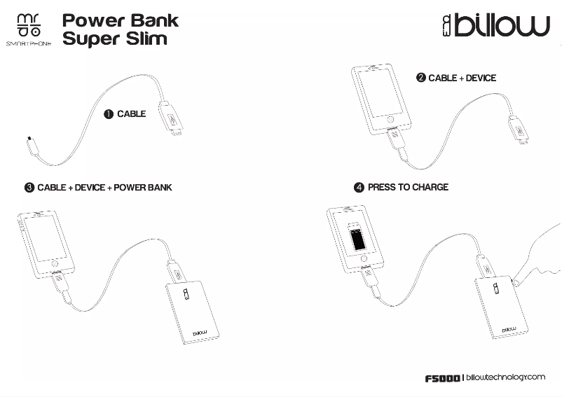 Page n°1 - Manuel utilisateur Billow F5000P