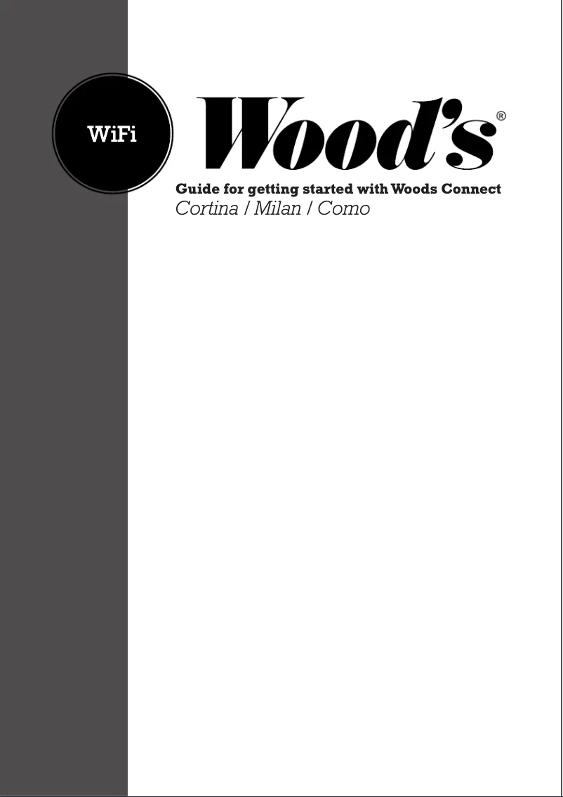 Page n°1 - Manuel utilisateur Wood's AC Cortina Silent 12K