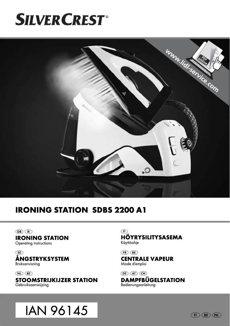 Image de la première page du manuel de l'appareil SDBS 2200 A1