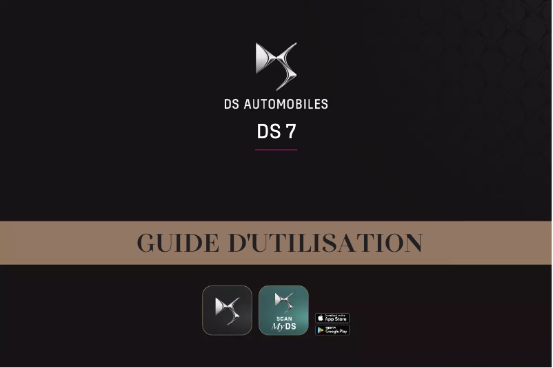 Page 1 de la notice Manuel utilisateur DS 7 (2023)