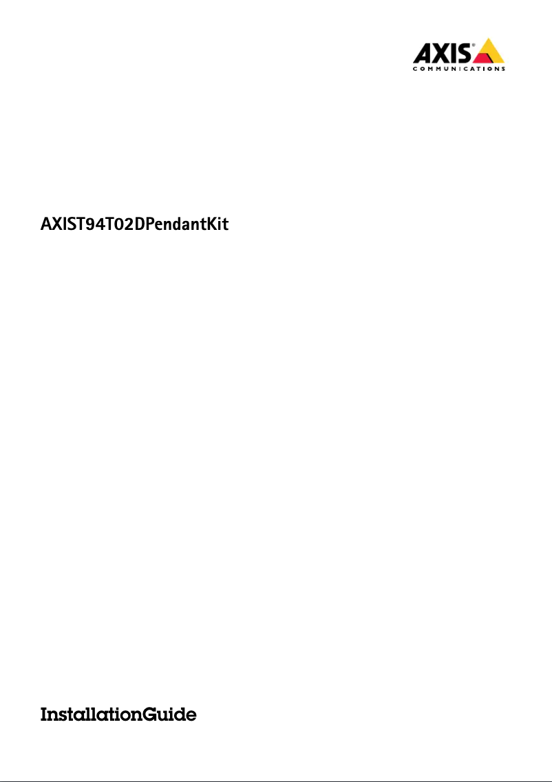 Image de la première page du manuel de l'appareil T94T02D