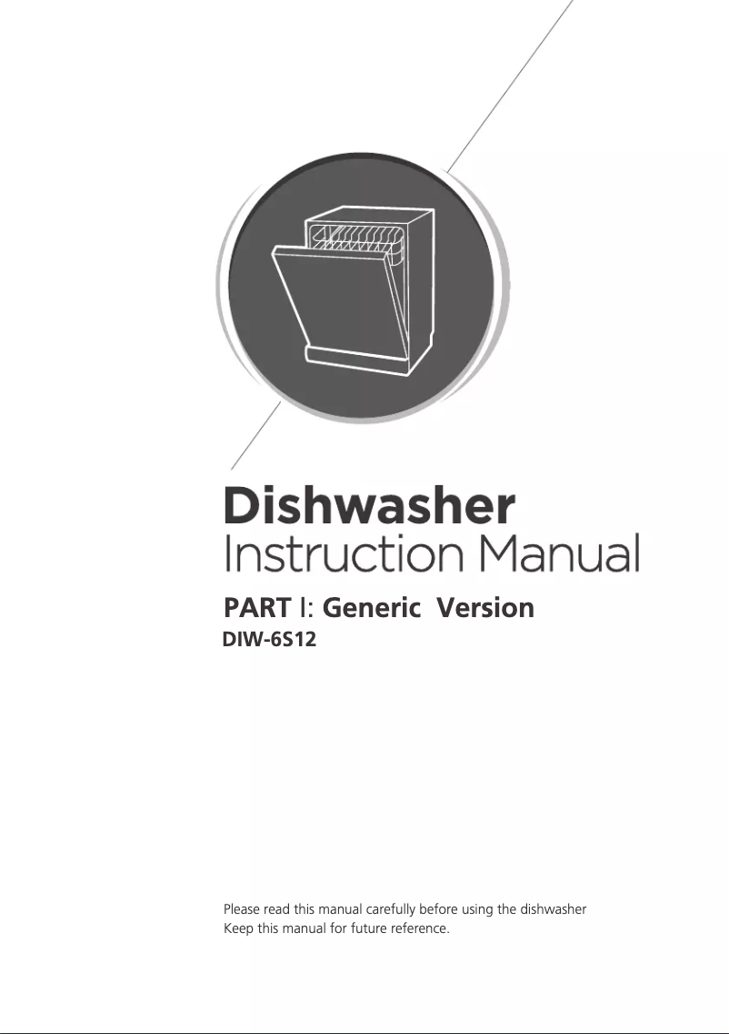 Page n°1 - Manuel utilisateur Infiniton DIW-6W12