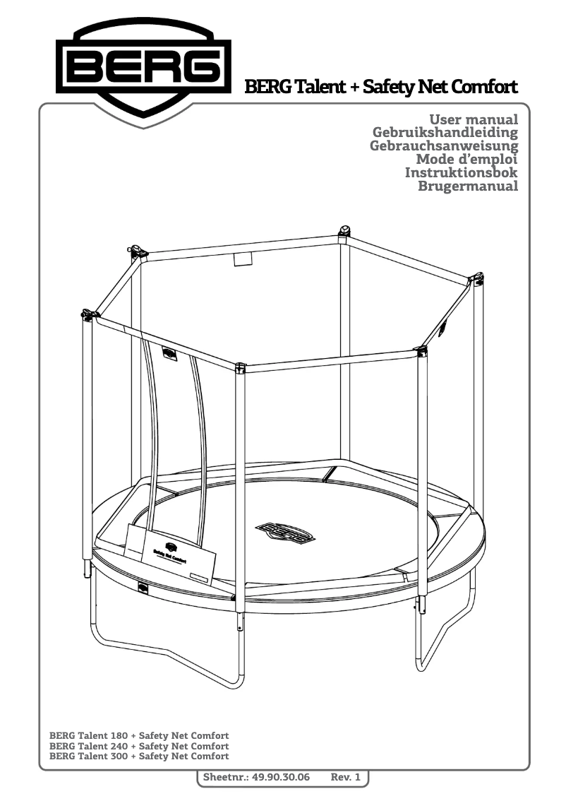 Página 1 del manual Manual de usuario Berg Talent 300