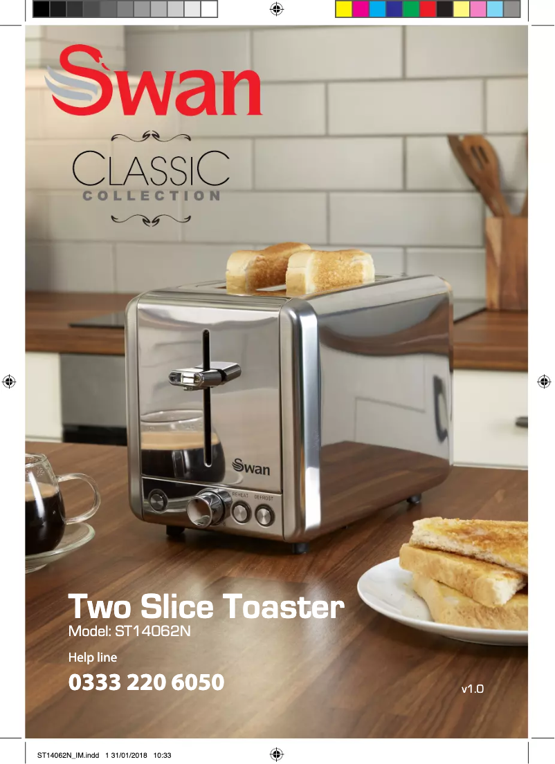 Page 1 de la notice Manuel utilisateur Swan ST14062N