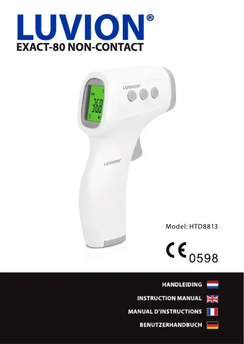 Image de la première page du manuel de l'appareil Non-Contact