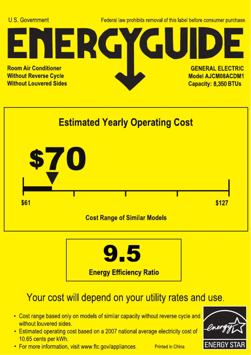 Image de la première page du manuel de l'appareil AJCM08ACD