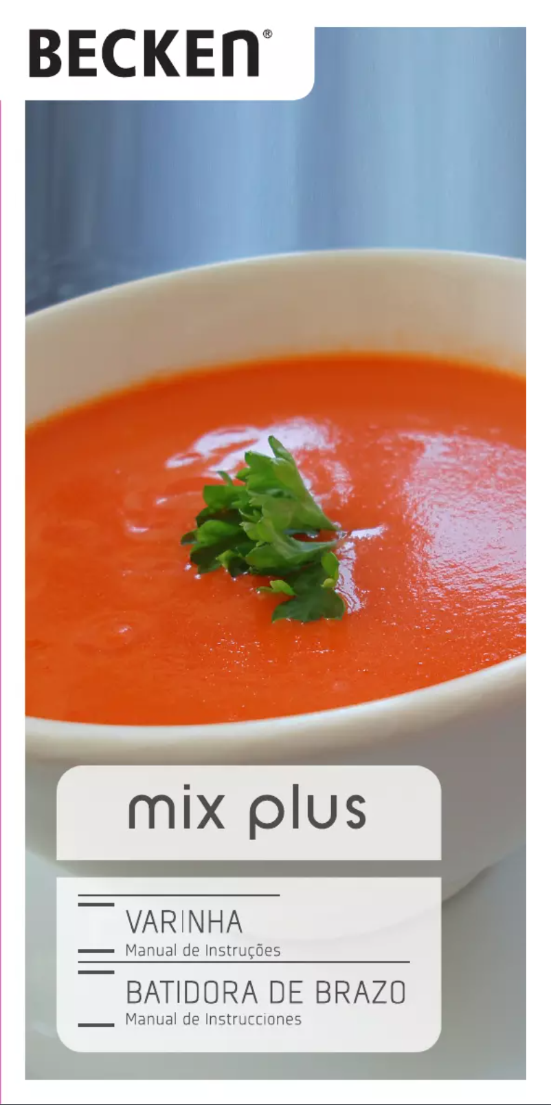 Image de la première page du manuel de l'appareil Mix Plus
