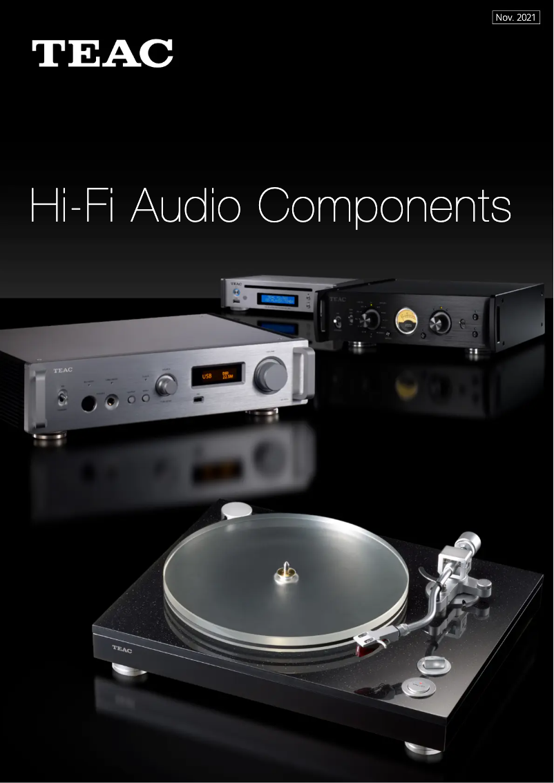 Page n°1 - Brochure Teac AX-501-S