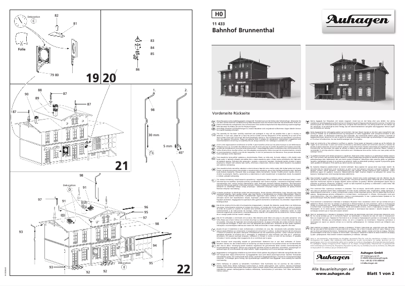 Image de la première page du manuel de l'appareil 11433