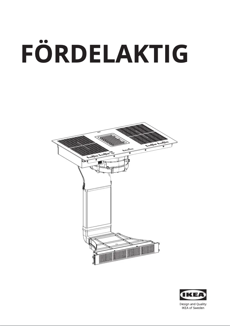 Imagen de la primera página del manual del dispositivo FÖRDELAKTIG 905.348.52