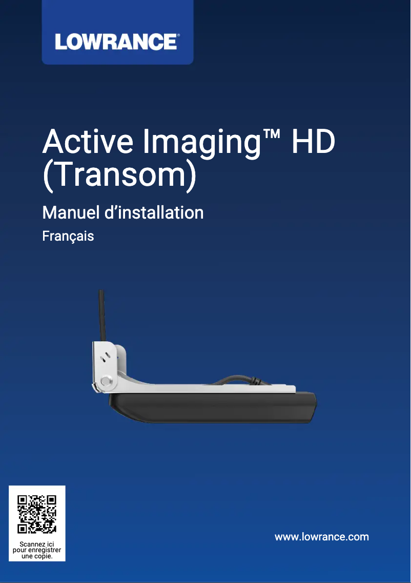 Page n°1 - Instructions de sécurité Lowrance ActiveImaging HD