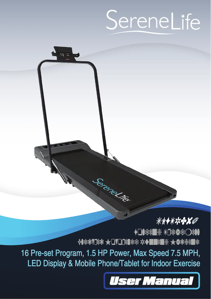 Page 1 de la notice Manuel utilisateur SereneLife SLFTRD80