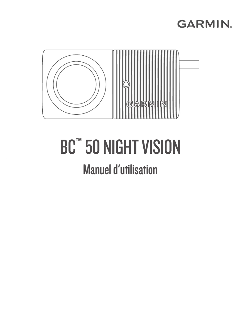 Image de la première page du manuel de l'appareil BC 50