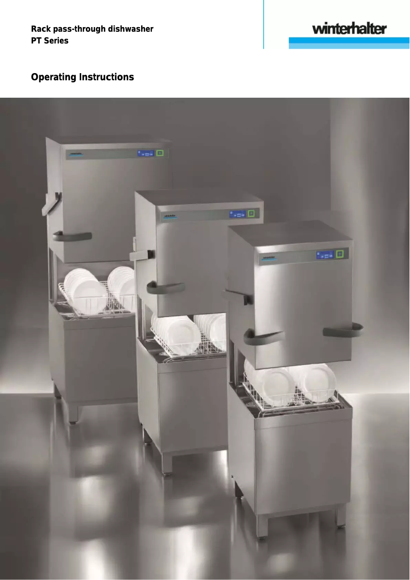 Image de la première page du manuel de l'appareil PT-XL