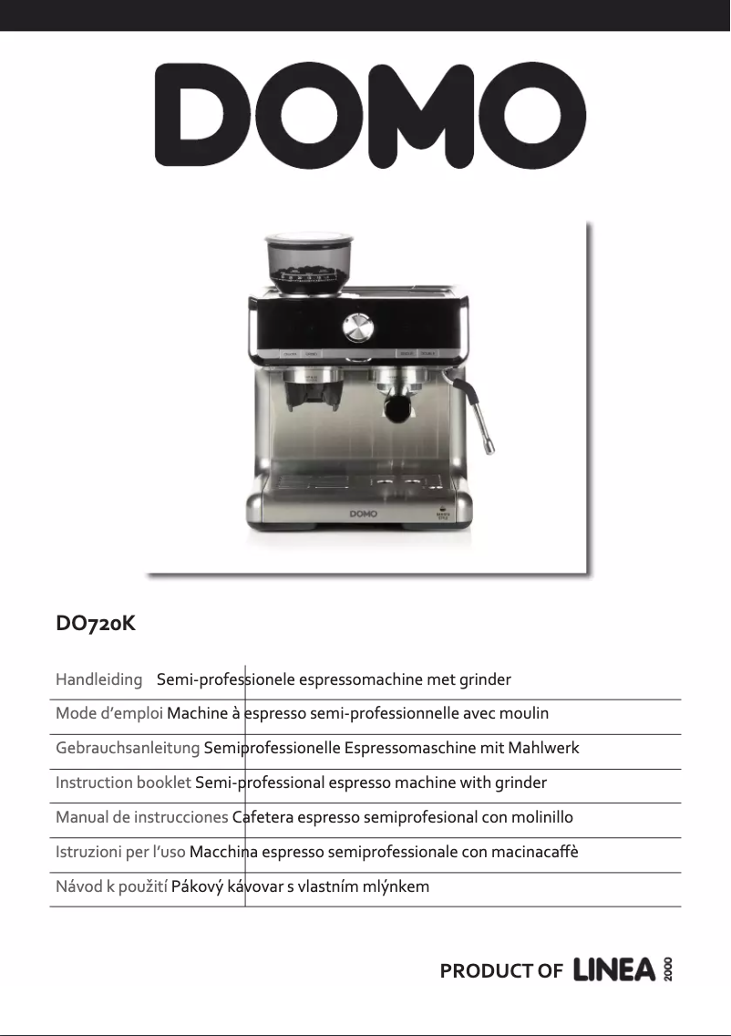 Page n°1 - Manuel utilisateur Domo DO720K