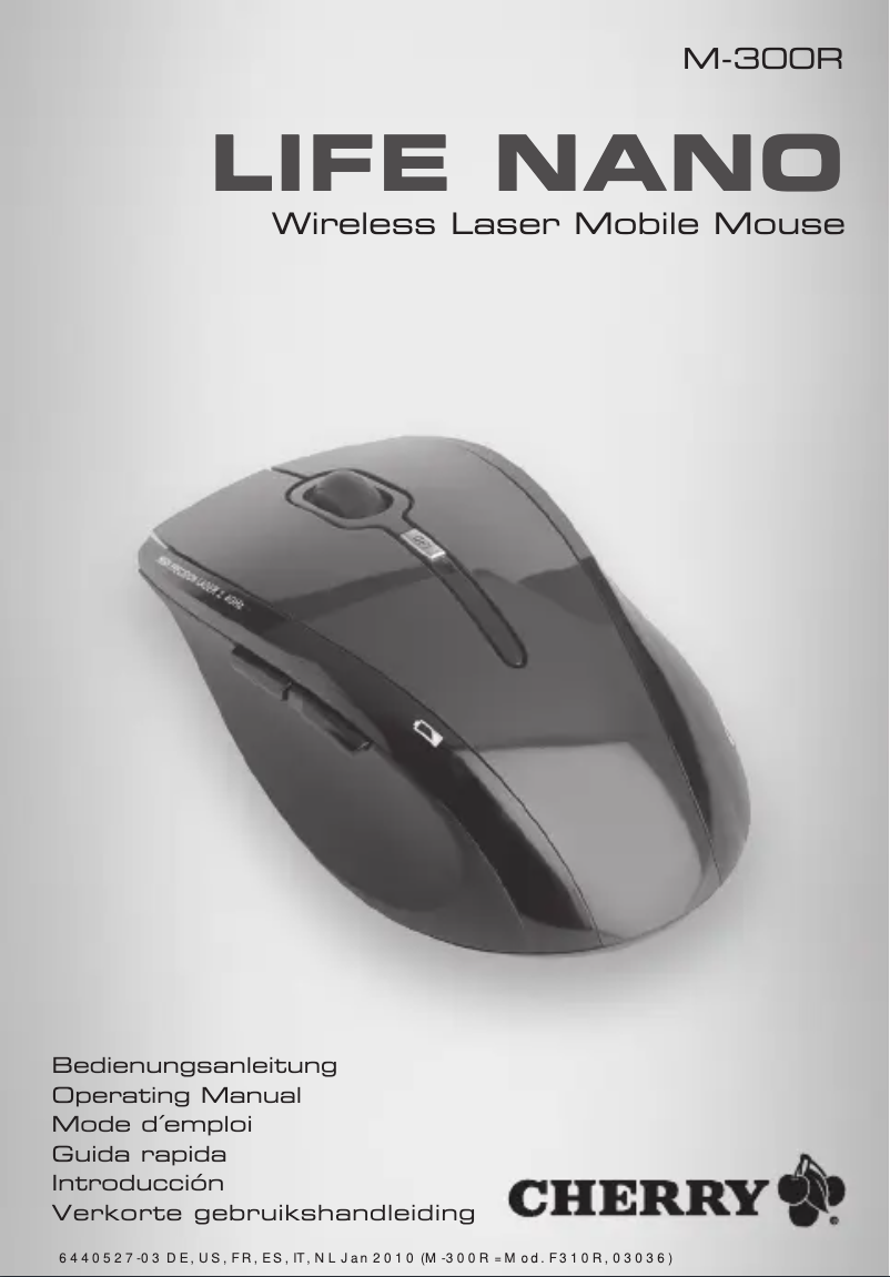 Image de la première page du manuel de l'appareil Life Nano M-300R