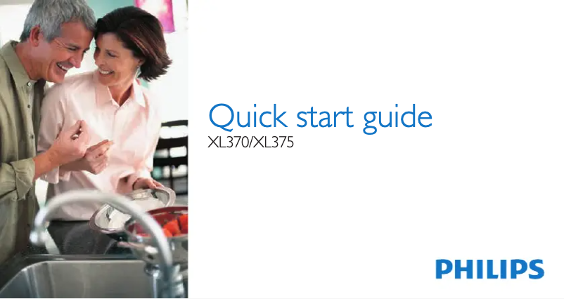 Página 1 del manual Manual de usuario Philips XL3751