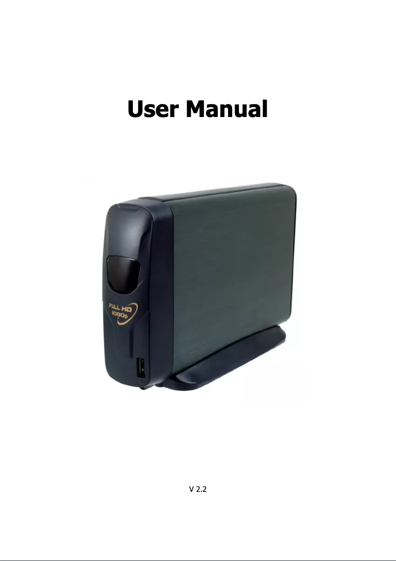 Image de la première page du manuel de l'appareil HV373T