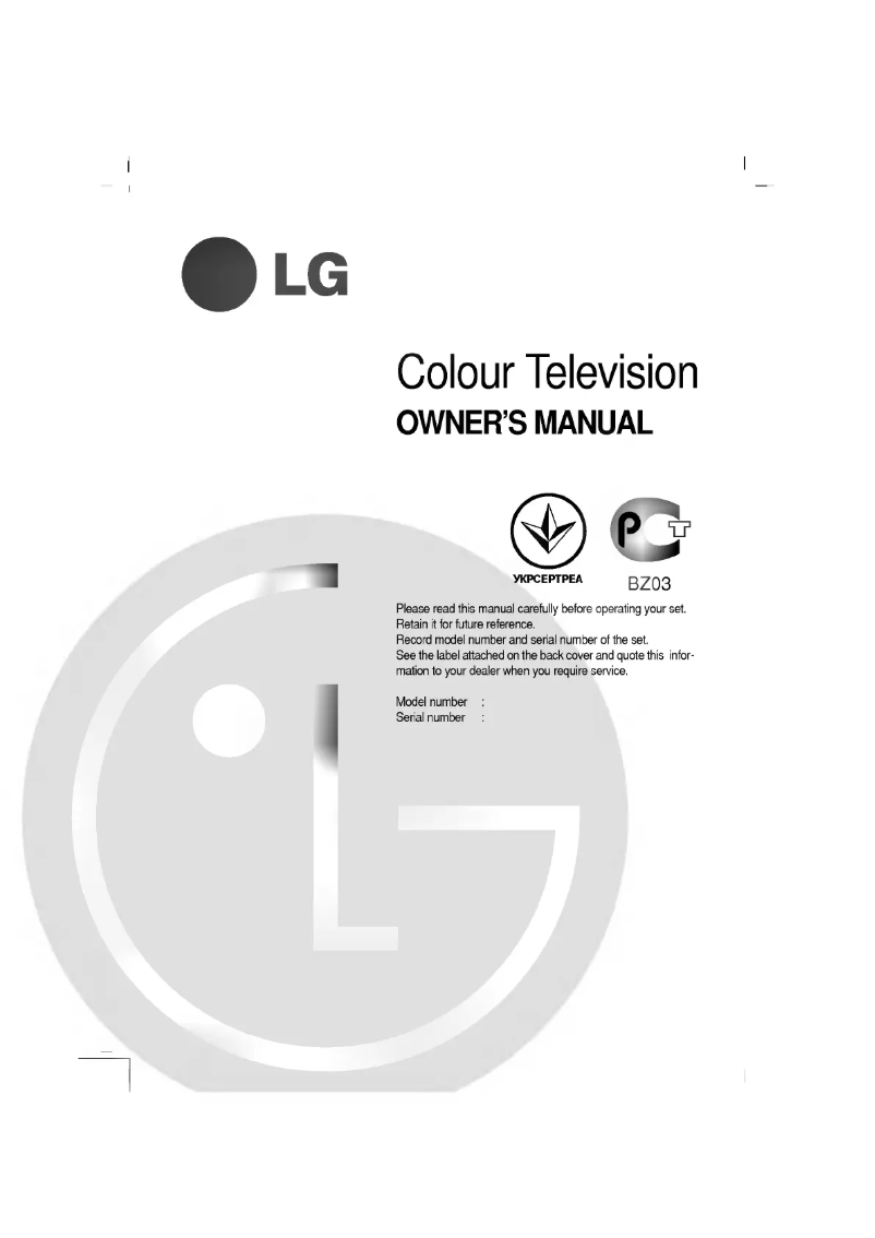 Imagen de la primera página del manual del dispositivo 29FX5ANX