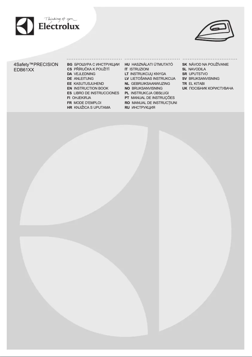 Image de la première page du manuel de l'appareil 4Safety Precision EDB6146