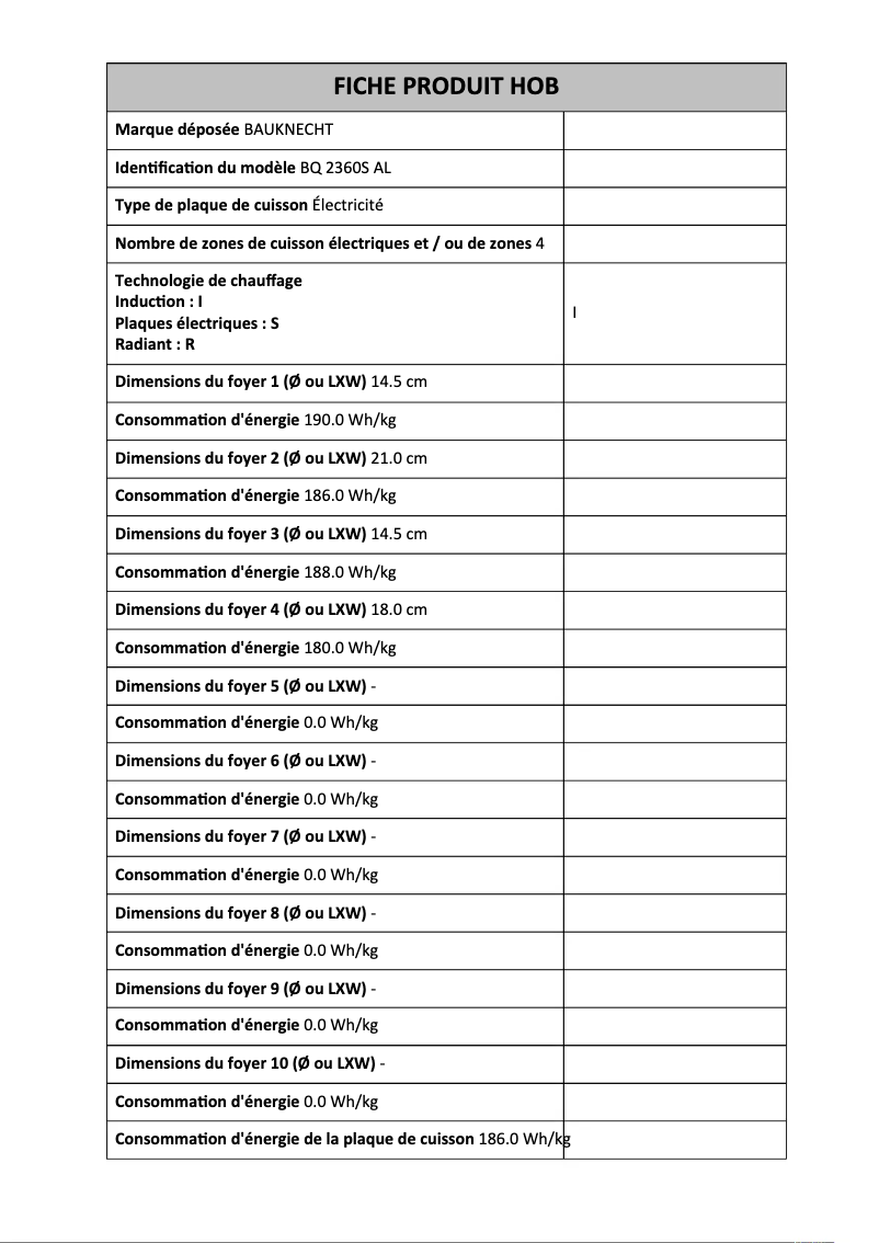 First page image of the manual for BQ 2360S AL