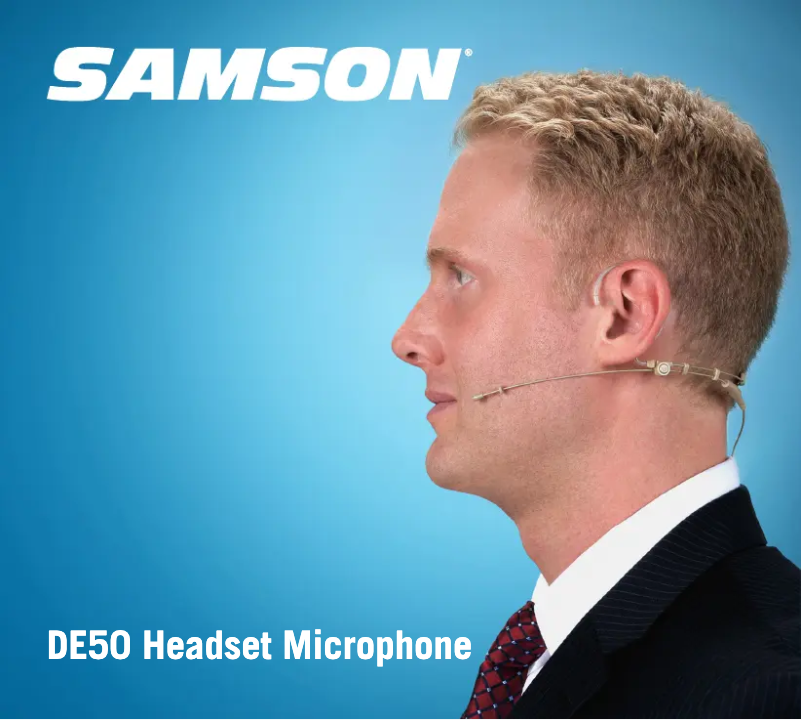 Page n°1 - Manuel utilisateur Samson DE50