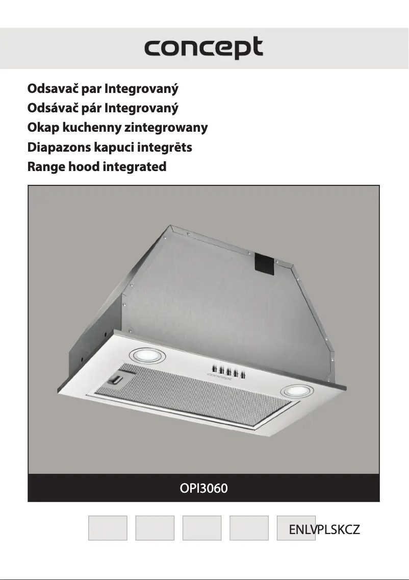 Page 1 de la notice Manuel utilisateur Concept OPI3060