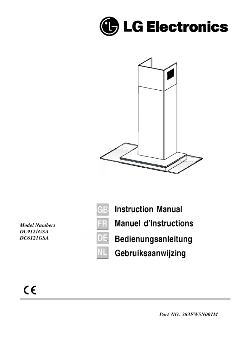 Page 1 de la notice Manuel utilisateur LG DC6121G