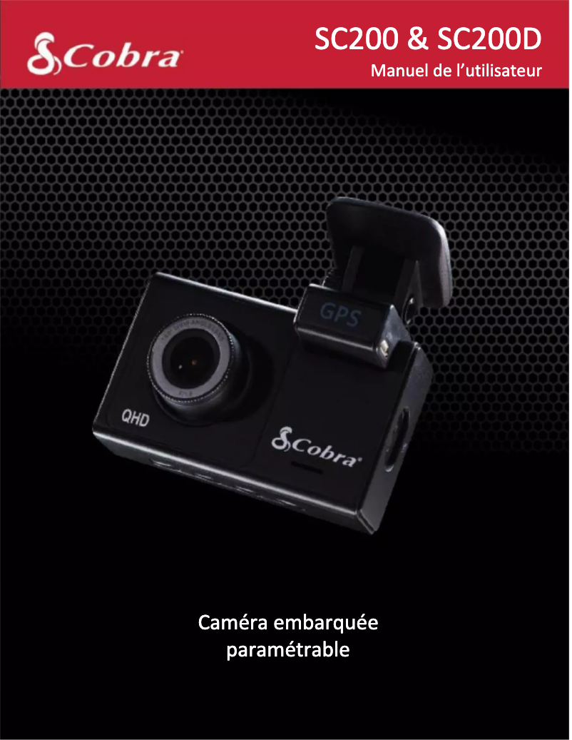 Imagen de la primera página del manual del dispositivo SC200D