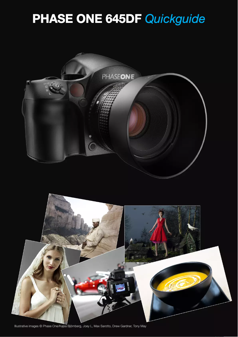 Page n°1 - Guide de démarrage rapide Phase One 645 DF