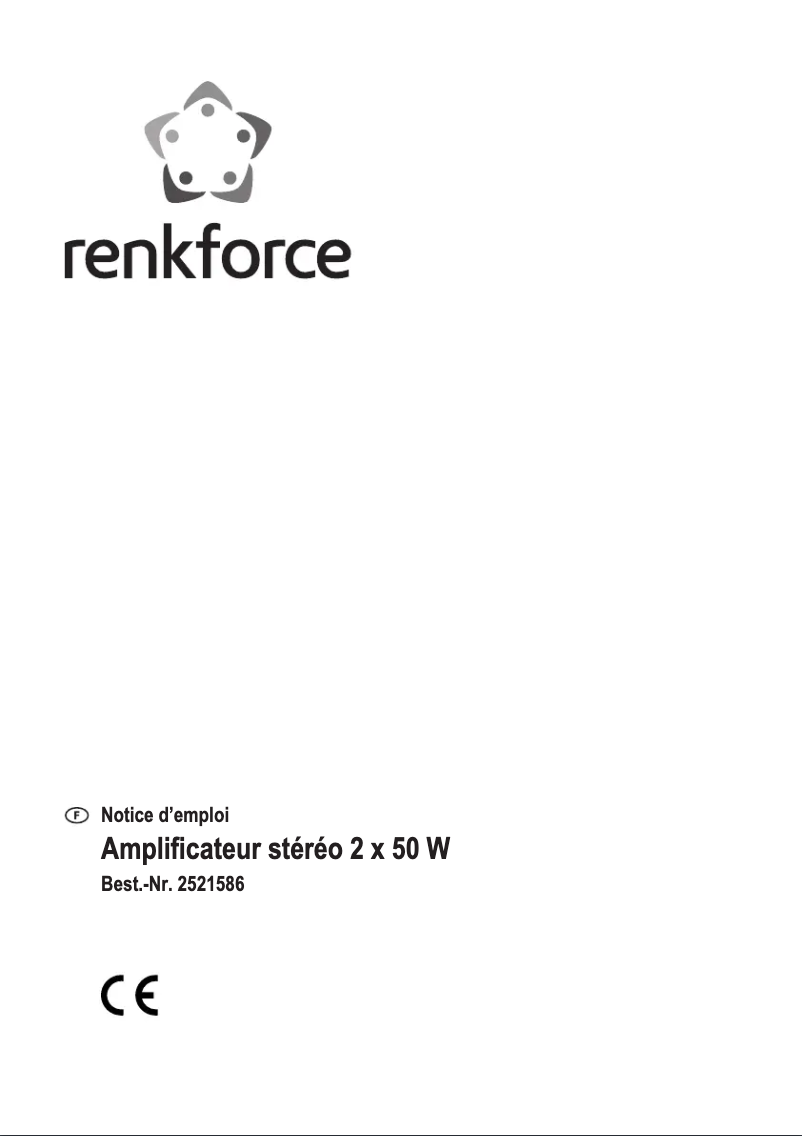 Image de la première page du manuel de l'appareil RF-WAM-300