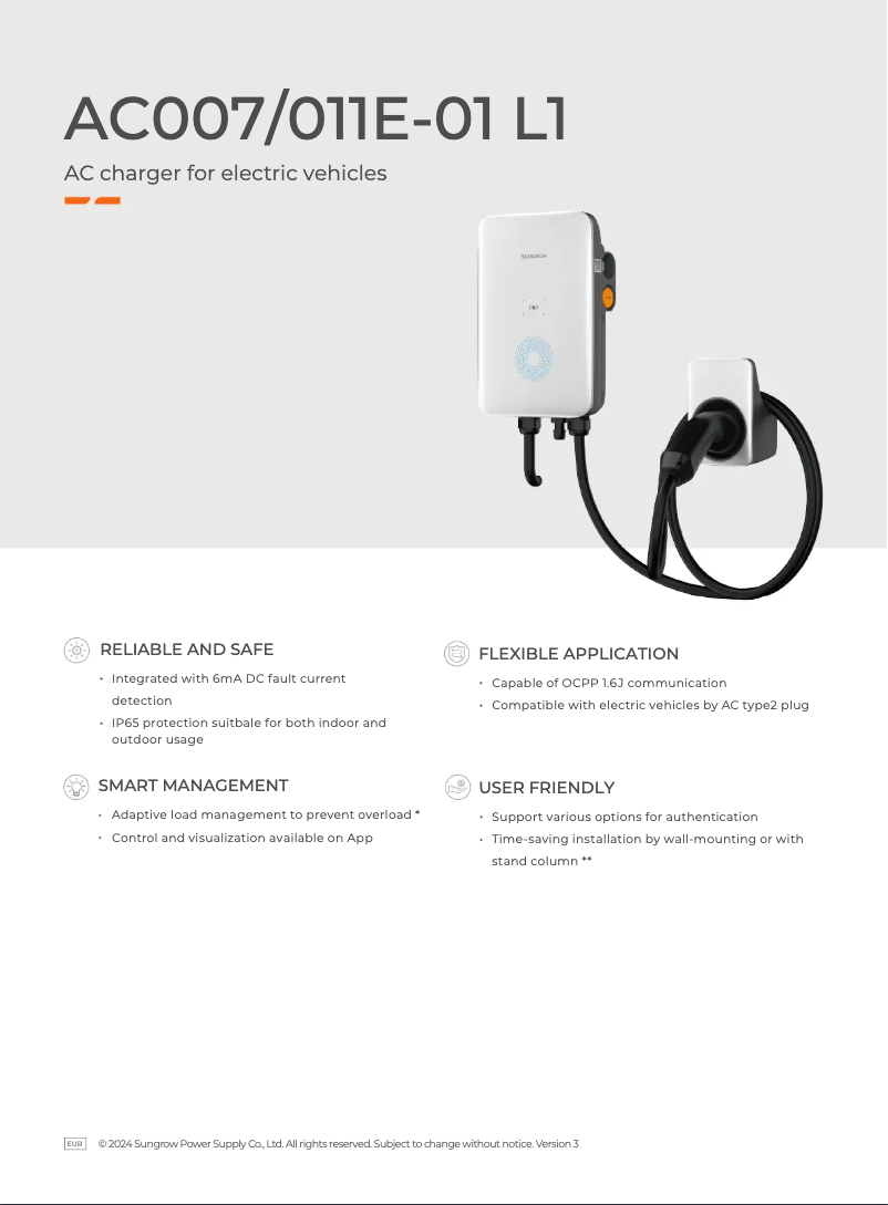 Image de la première page du manuel de l'appareil AC007E-01