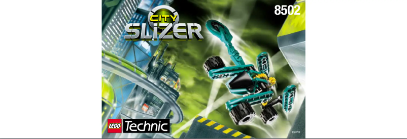 Page n°1 - Manuel utilisateur Lego City Slizer