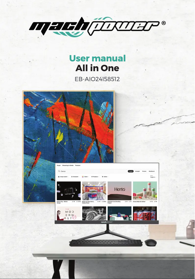Page n°1 - Manuel utilisateur Mach Power EB-AIO24I58512